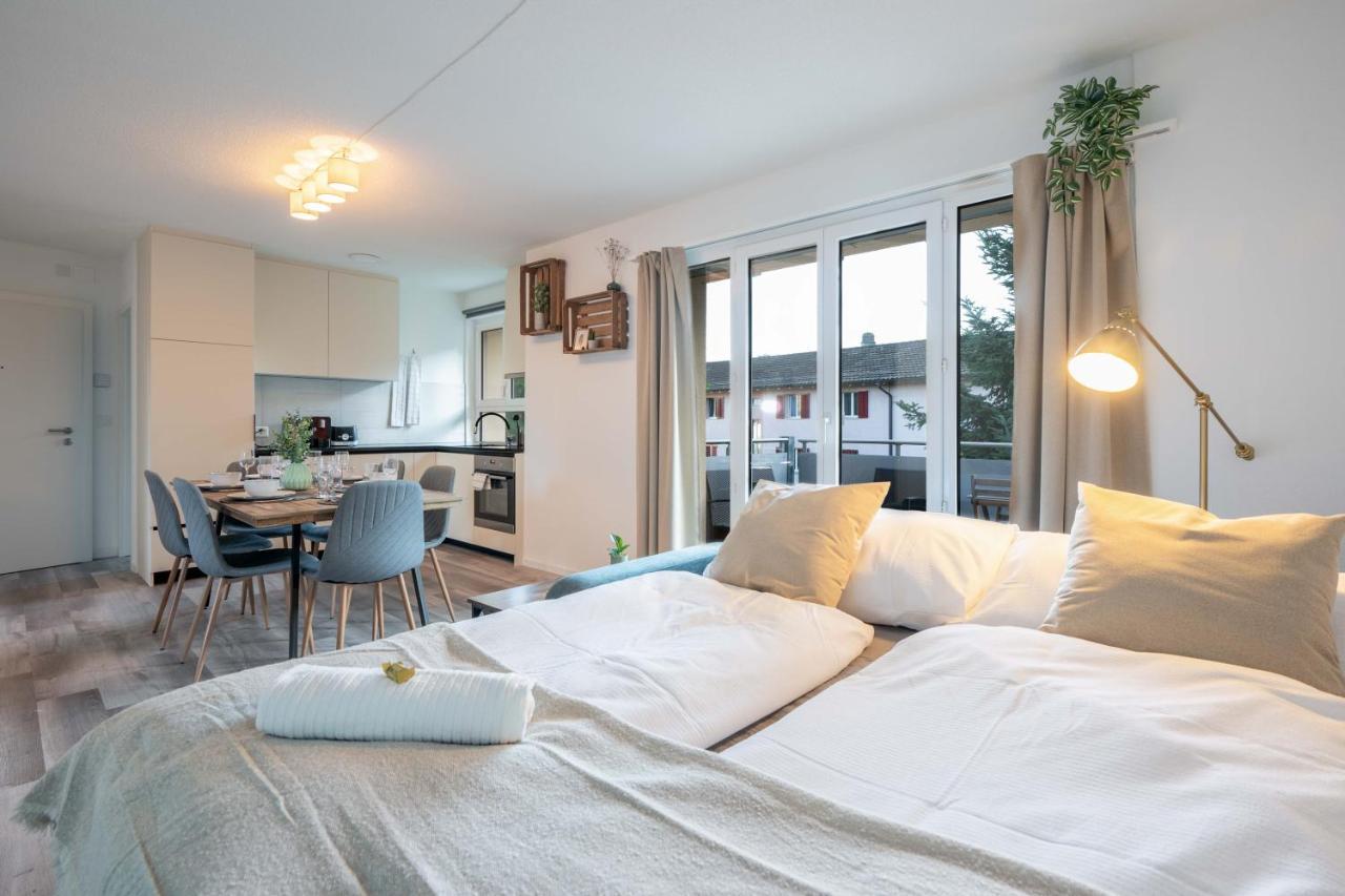 Moderne Wohnung Mit Parkplatz - Top Floor Ostermundigen Eksteriør bilde